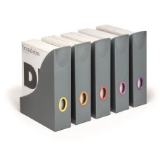 DURABLE PORTARIVISTE VARICOLOR SET 5 PEZZI