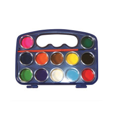 DECO KIDS ACQUERELLI COLORI ASSORTITI TAVOLOZZA DA 12 COLORI