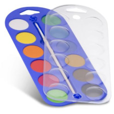 MOROCOLOR ACQUERELLI DIAM. 30MM CONFEZIONE 12 COLORI ASSORTITI