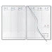 AGENDA 2025 GRANDE SETTIMANALE 17X24 CM GOMMATO ROSSO