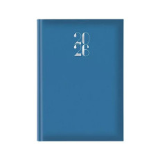 AGENDA 2026 GRANDE SETTIMANALE 17X24 CM GOMMATO AZZURRA