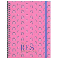 Agenda perpetua settimanale a spirale my best planner 18x24 cm