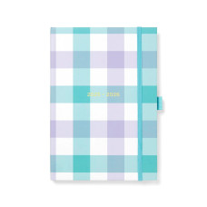 LETTS AGENDA ACCADEMICA A5 GINGHAM 2025–2026 SETTIMANALE