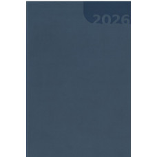 AGENDA 2026 GIORNALIERA GRANDE 17X24 CM BLU – LINEA PRINT