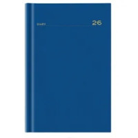 Agenda 2026 media giornaliera maiori 12x16 cm colori assortiti