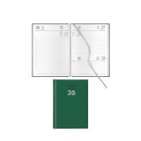 AGENDA 2026 MEDIA GIORNALIERA CARIBE 15X21 S/D ABBINATI VERDE