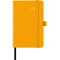 AGENDA GIORNALIERA 2026 COPACABANA 9×14 CM CON ELASTICO GIALLO