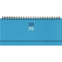Agenda planning da tavolo 2026 settimanale da tavolo caribe turchese - 29,8x10,5 cm