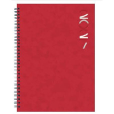 AGENDA 2027 SETTIMANALE A SPIRALE MARMORA 19X26 CM COLORI ASSORTITI