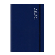 AGENDA 2027 GRANDE SETTIMANALE 17X24 CM DYNAMIC CON ELASTICO BLU