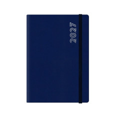 AGENDA 2027 MEDIA GIORNALIERA  DYNAMIC 15X21 CON ELASTICO BLU