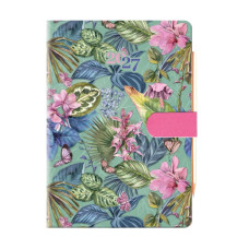 AGENDA 2027 PICCOLA GIORNALIERA QUADRETTI 10X15 CM CON MATITA A FIORI