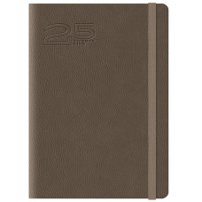AGENDA 2025 GIORNALIERA LORETO 11X16,5 CON ELASTICO TORTORA