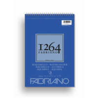 Fabriano 1264 album disegno per acquerello a4 spirale 30 ff. 300gr.
