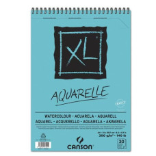 CANSON ALBUM DISEGNO XL AQUARELLE A4 SPIRALATO 30FF 300GR