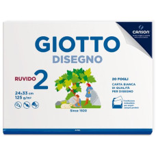 GIOTTO DISEGNO 2 ALBUM RUVIDO 24X33 20FG - 125 GR