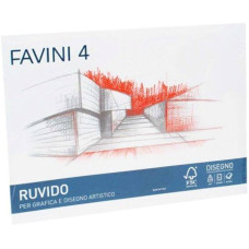 FAVINI 4 ALBUM DISEGNO 33X48 RUVIDO 20 FG DA 220 GR
