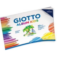 Giotto album kids a4 30ff 90 gr. grana fine