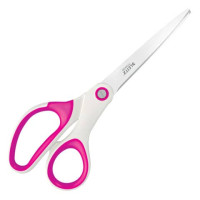 Forbici da ufficio Leitz wow asimmetrica acciaio inox rivestito di titanio fucsia 20,5 cm