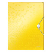 Cartella progetti Leitz wow dorso 3 cm 250x30x330 mm giallo