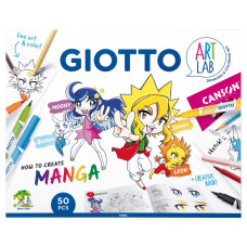 GIOTTO  ART-LAB HOW TO CREATE MANGA