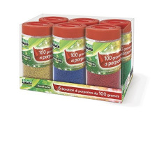 LEBEZ PORPORINA 100 GR. SET 6 BARATTOLI COL.ASSORTITI