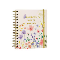 MITAMA AGENDA ACCADEMICA 18 MESI 25-26 SETTIMANALE SPIRALATA 18 MESI FLOWER

