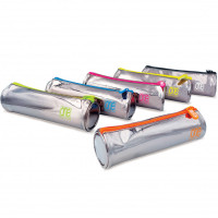 Astuccio Tombolino Mirror Zip Nero