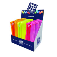 ONE COLOR ASTUCCIO NEON TRASPARENTE ESPOSITORE 12 BUSTINE