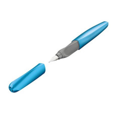 PELIKAN TWIST PENNA STILOGRAFICA BLU METALLIZZATO