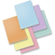 PIGNA MONOCROMO MAXI QUADERNO A4 PASTEL 80GR. QUADRETTO 05 CON MARGINE -Q-