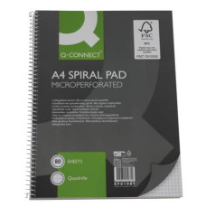 QUADERNO SPIRALATO A4  80 FF QUADRI 5 MM