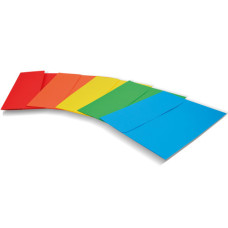 CARTELLINA CON TASCA EURO-CART SERIE BRILLANTE 200 G CONF. DA 25 340X260X4 MM ROSSO