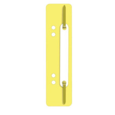 PRESSINI FERMAFOGLI  34X150 MM GIALLO CONF. DA 25
