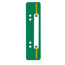PRESSINI FERMAFOGLI  34X150 MM VERDE CONF. DA 25