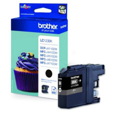 CARTUCCIA PER STAMPANTI INKJET LC-123 BROTHER NERO  LC-123BK