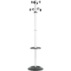 APPENDIABITI DA TERRA UNISIT TOTEM CON PORTAOMBRELLI H. 172 CM - 8 APPENDINI GRIGIO - APUTO/G APPENDIABITI DA TERRA UNISIT TOTEM CON PORTAOMBRELLI H. 172 CM - 8 APPENDINI GRIGIO - APUTO/G