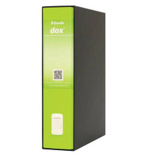 REGISTRATORE A LEVA DOX2 PROTOCOLLO 28,5X35 CM - DORSO 8 CM VERDE GREENERY D26226