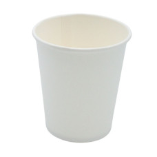 BICCHIERE IN CARTONCINO LE NAPPAGE 20 CL SENZA PLASTICA CONF. DA 50 PZ BIANCO 72889