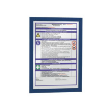 CORNICE ESPOSITIVA DURABLE DURAFRAME A4 236X323 BLU CONF. 10 PZ - 4882-07