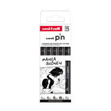 FINELINER PIN MANGA SHONEN UNI MITSUBISHI - CONF. 12 PZ - PUNTE ASSORTITE M PIN ASP013 FINELINER PIN MANGA SHONEN UNI MITSUBISHI - CONF. 12 PZ - PUNTE ASSORTITE M PIN ASP013