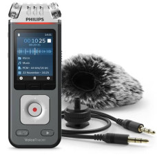 REGISTRATORE VOCALE DIGITALE PHILIPS VOICETRACER 7110 ANTRACITE DVT7110