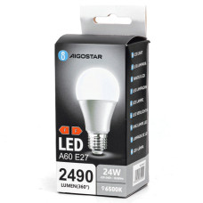 LAMPADINE LED AIGOSTAR A60 E27 6500K LUCE FREDDA 24W