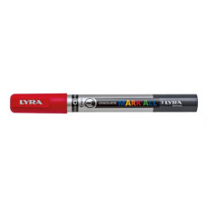 MARCATORE A TEMPERA LYRA GRADUATE MARK ALL PUNTA TONDA 1 MM ROSSO L6810018