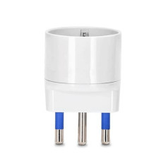 ADATTATORE A 1 VIA P30 AIGOSTAR 16A - BIANCO