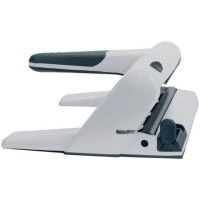 Perforatore a 4 fori a distanza variabile Leitz akto 5114 30 fogli grigio metallizzato