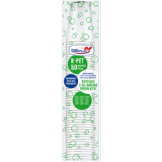 BICCHIERI IN R-PET DOPLA DO TRASPARENTE 540 ML - CONF. DA 50 PZ - 25003