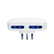 ADATTATORE A 4 VIE P17/11 - 16A AIGOSTAR BIANCO 284718
