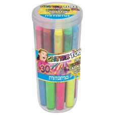 COLLA GLITTER IN TUBO - MITAMA FORMATI E COLORI ASSORTITI - CONF. 25 PEZZI 62861