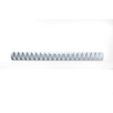 SPIRALI IN PLASTICA PER RILEGATURA A 21 ANELLI - 22 MM A4 - FINO A 195 FOGLI - CONF DA 100 DORSI GBC BIANCO - 4028612